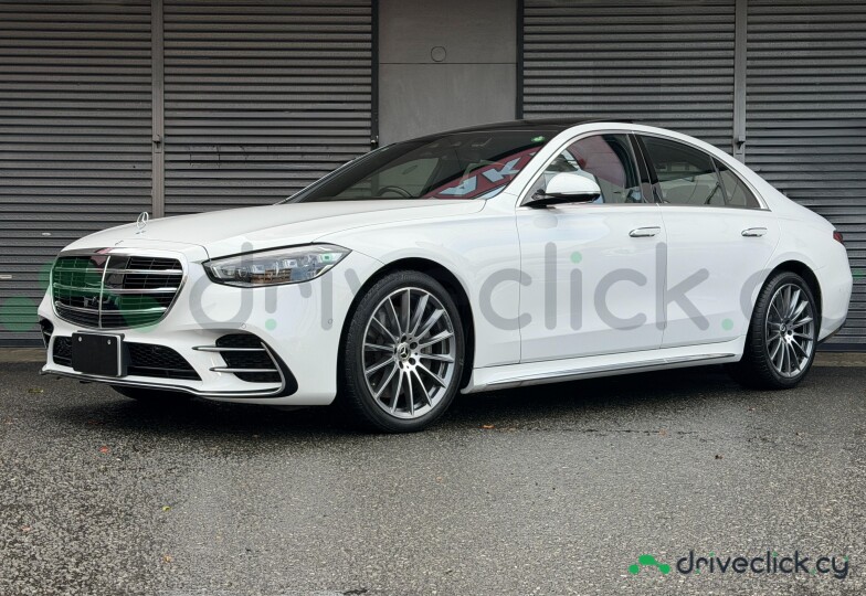 Mercedes S-class White