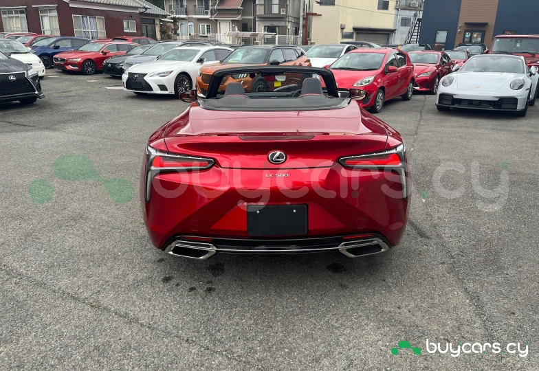 Lexus LC Красный