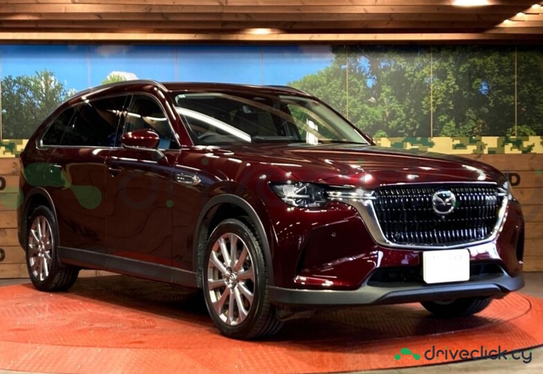 Mazda CX-80 Dark red