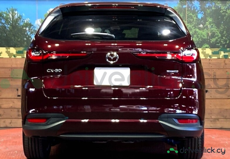 Mazda CX-80 Dark red