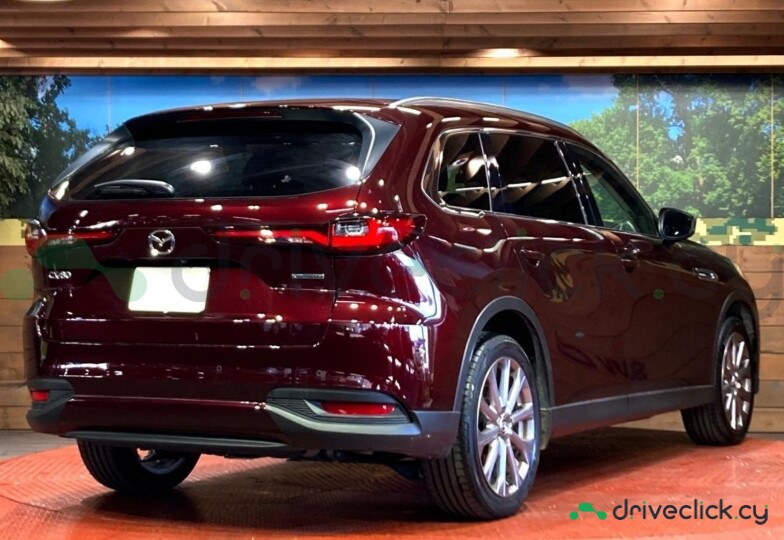 Mazda CX-80 Dark red