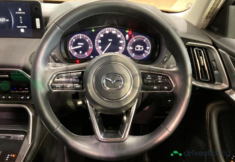 Mazda CX-80 Dark red