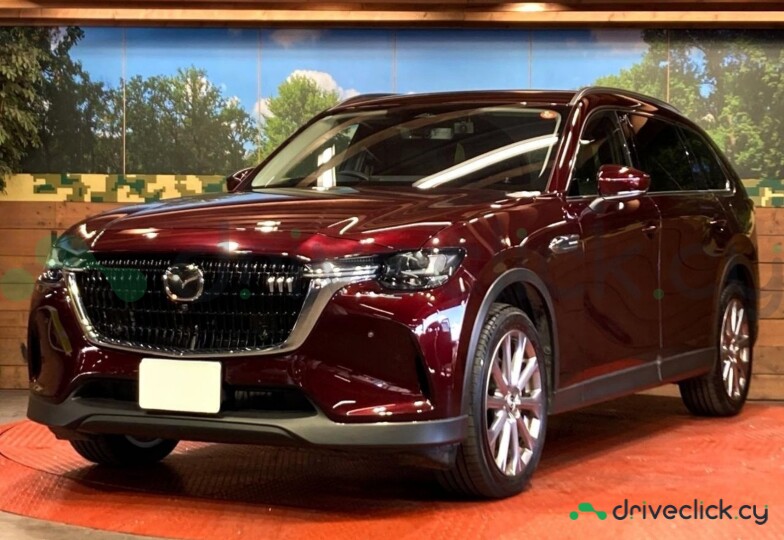 Mazda CX-80 Dark red