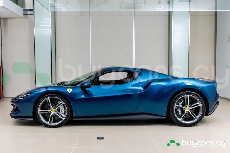 Ferrari 296 Blue