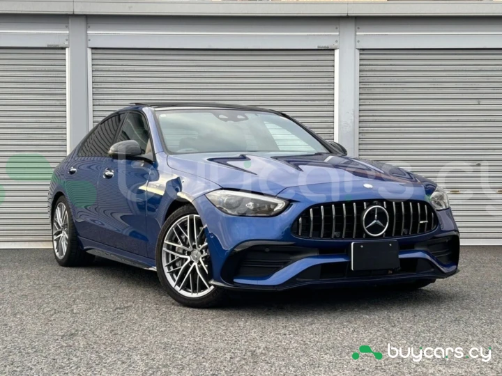 Mercedes C-class Blue