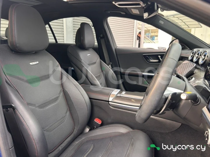 Mercedes C-class Blue