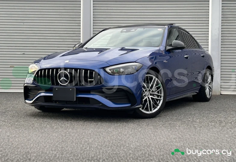 Mercedes C-class Blue