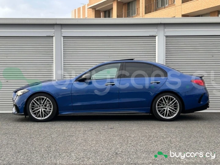 Mercedes C-class Blue