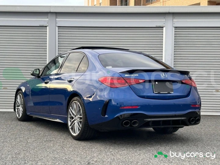 Mercedes C-class Blue