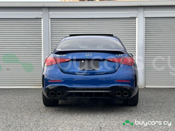 Mercedes C-class Blue