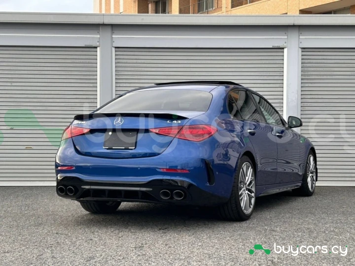 Mercedes C-class Blue