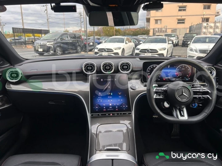 Mercedes C-class Blue