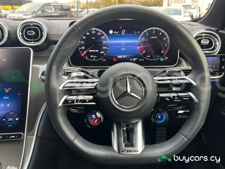 Mercedes C-class Blue