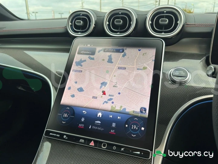 Mercedes C-class Blue