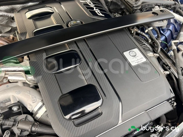 Mercedes C-class Blue