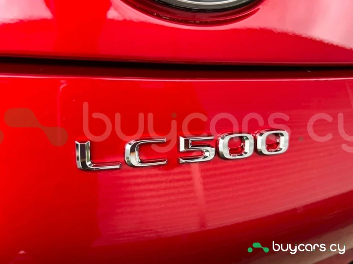 Lexus LC Red