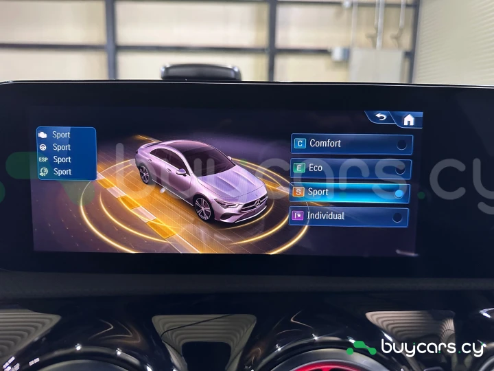 Mercedes CLA-class Серый