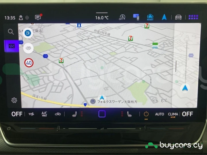 Volkswagen Golf Blue