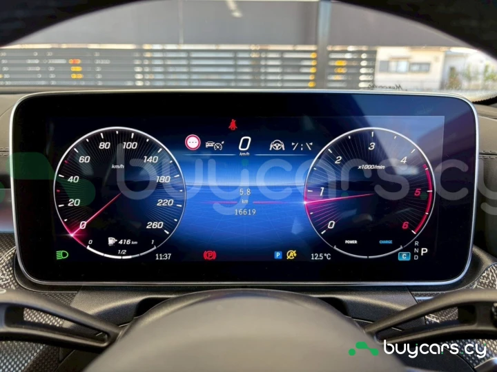 Mercedes C-class Красный