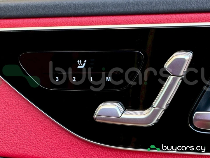 Mercedes C-class Красный