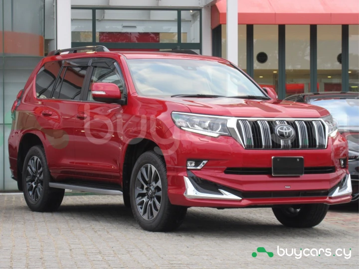 Toyota Land Cruiser Prado Red