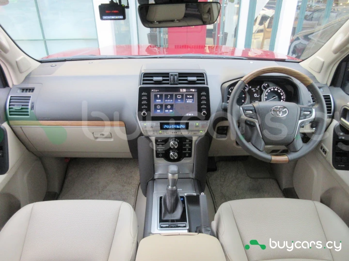 Toyota Land Cruiser Prado Red