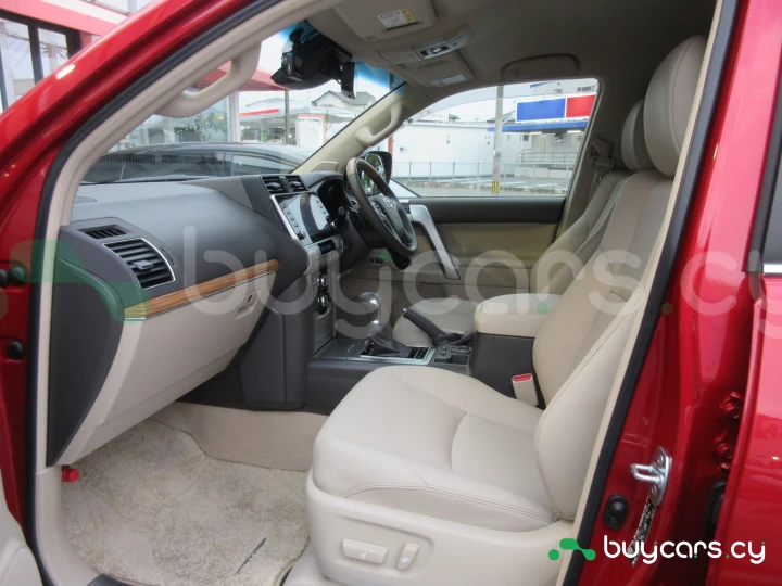 Toyota Land Cruiser Prado Red