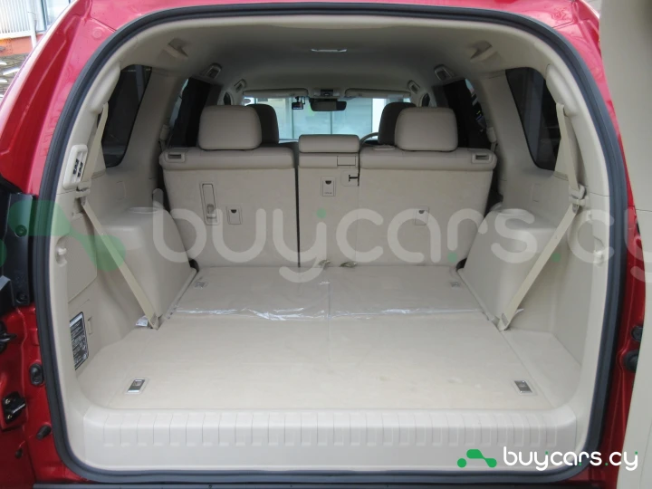 Toyota Land Cruiser Prado Red
