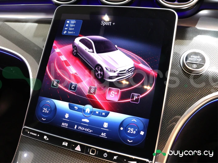 Mercedes C-class Розовый