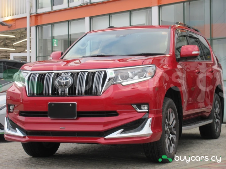 Toyota Land Cruiser Prado Red
