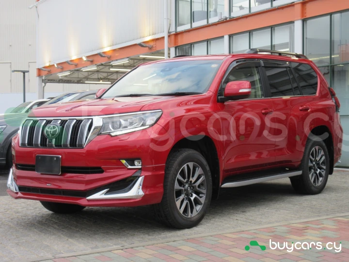 Toyota Land Cruiser Prado Red