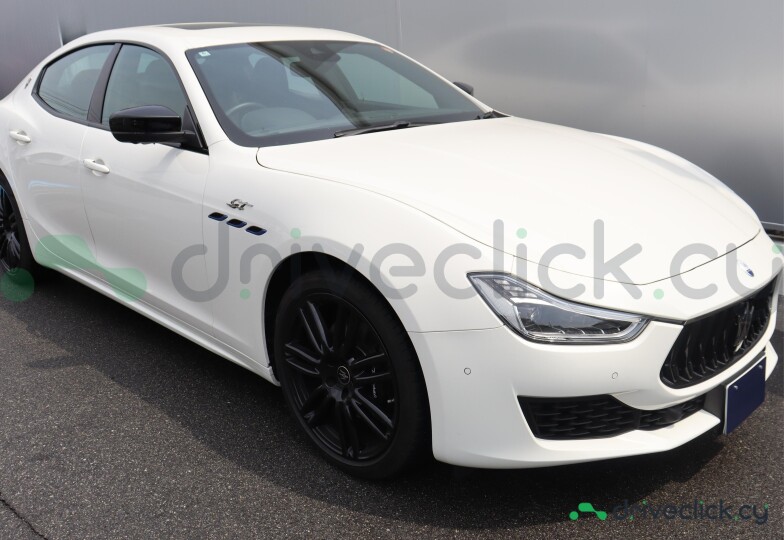 Maserati Ghibli White