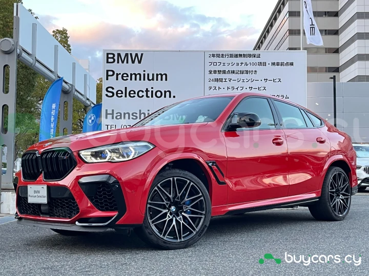 BMW X6 M Красный