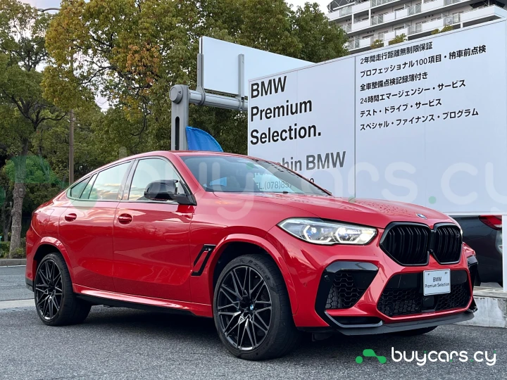BMW X6 M Красный