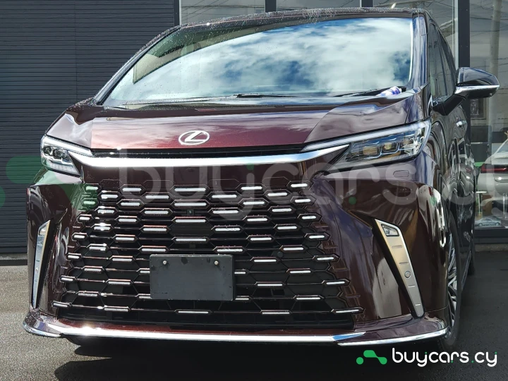 Lexus LM Темно-красный