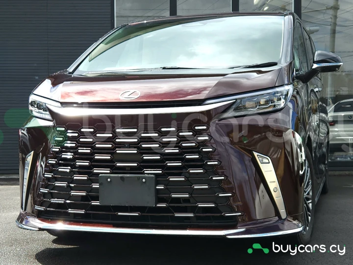 Lexus LM Темно-красный