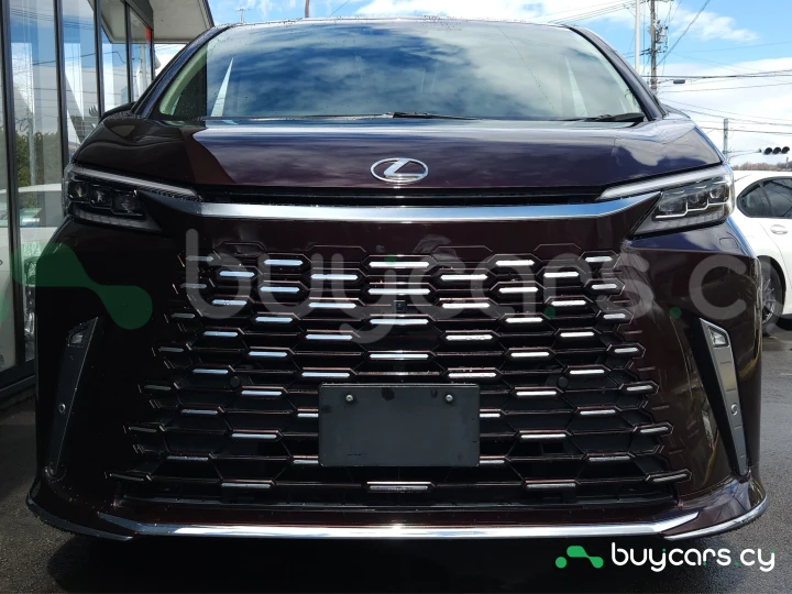 Lexus LM Темно-красный