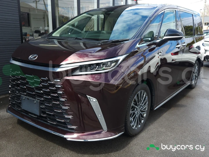 Lexus LM Темно-красный