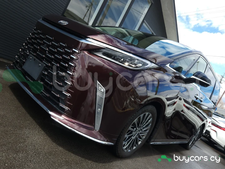 Lexus LM Темно-красный