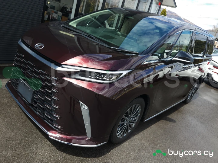 Lexus LM Темно-красный