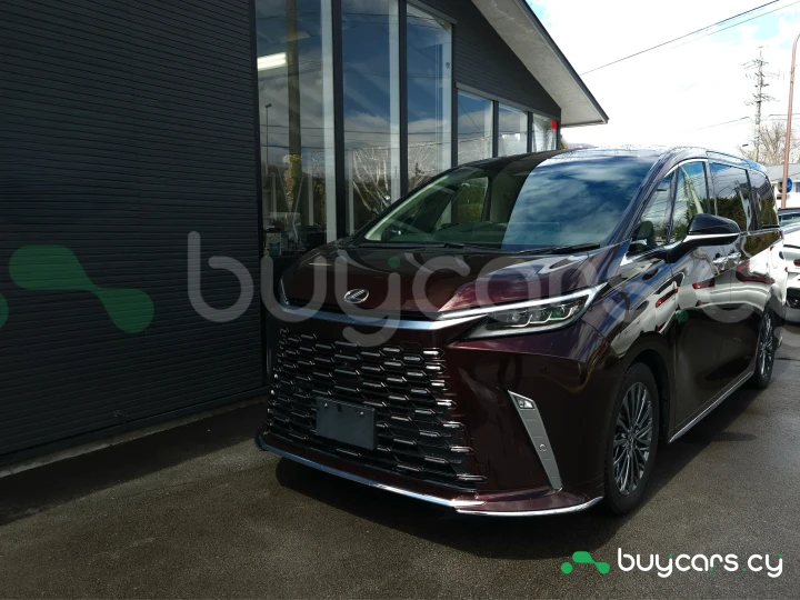 Lexus LM Темно-красный