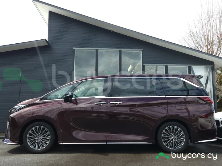 Lexus LM Темно-красный