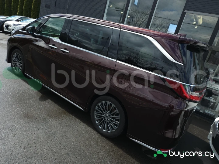 Lexus LM Темно-красный