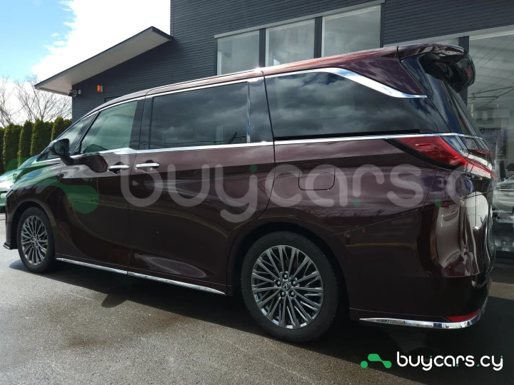 Lexus LM Темно-красный