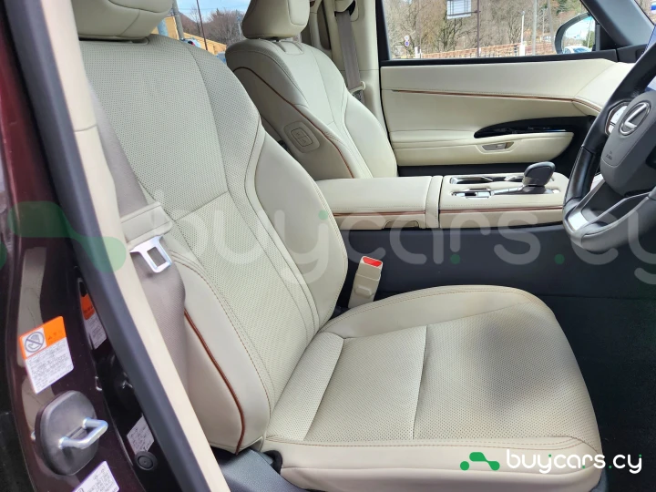 Lexus LM Темно-красный