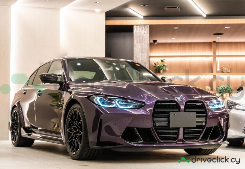 BMW M3 Purple