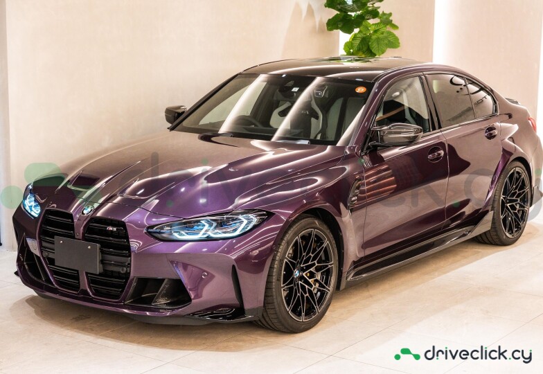 BMW M3 Purple