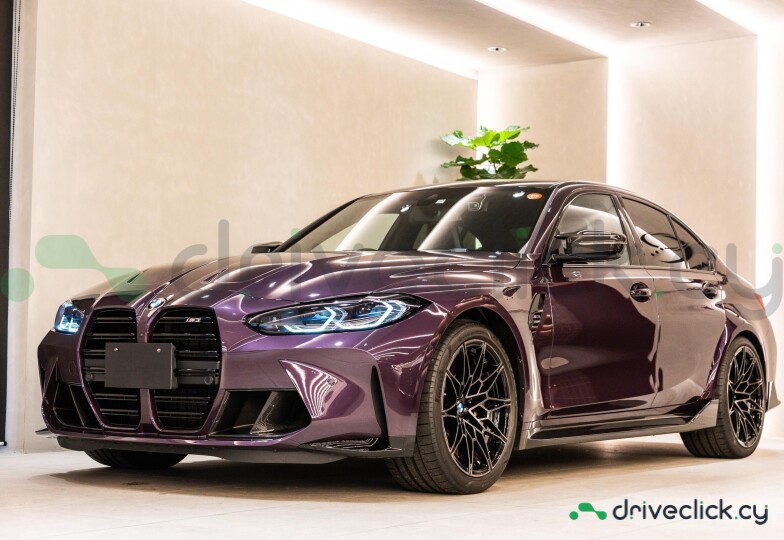 BMW M3 Purple