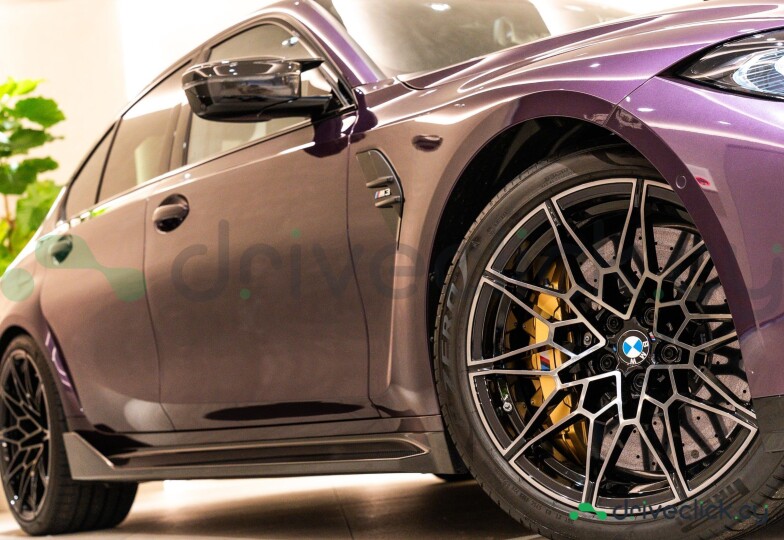 BMW M3 Purple