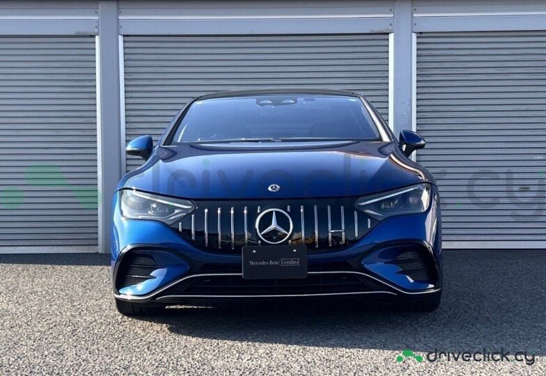 Mercedes EQE Blue